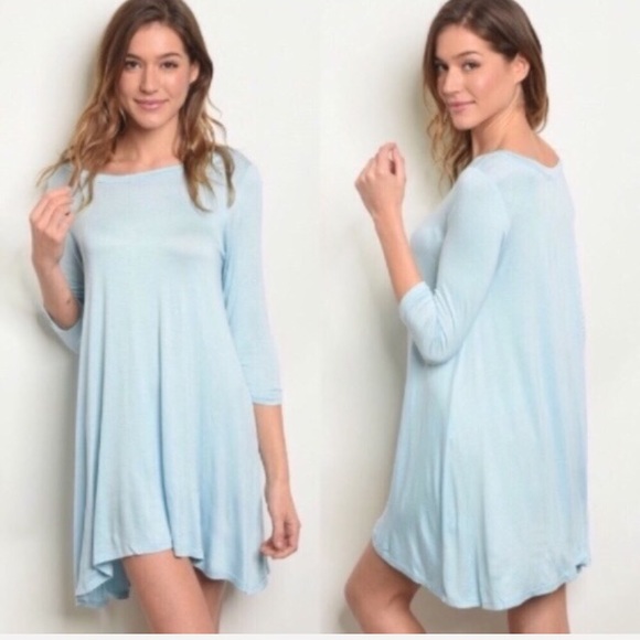 Dresses & Skirts - Super Soft! Blue Tunic Dress